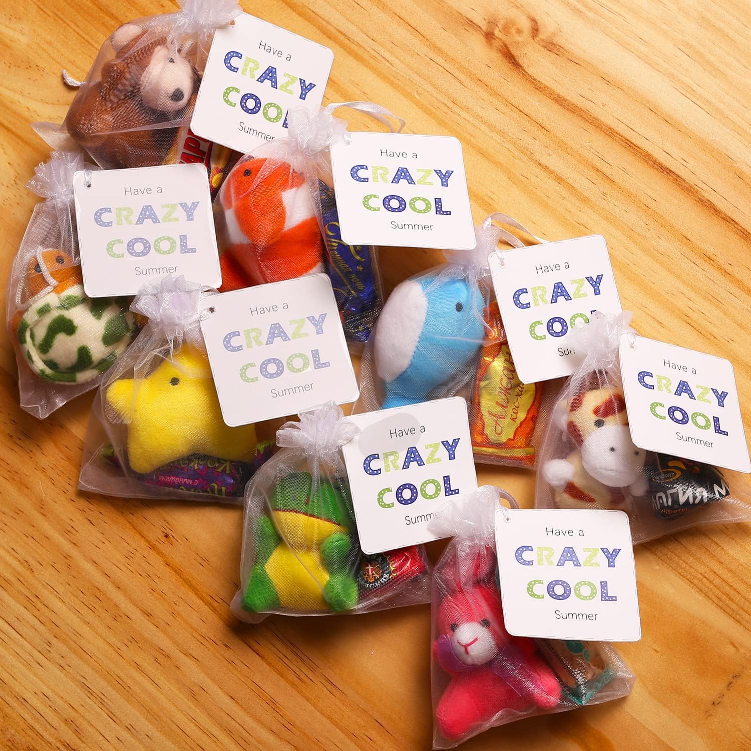 56 Pack Mini Plush Animals Toys Bulk, Small Stuffed Ocean Animal Toy Set, Keychain Decoration for Claw Machine, Birthday Party Favor, Goodie Bag Fillers, Valentines Classroom Prize Box, School Reward